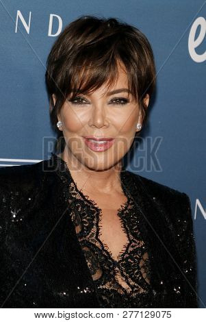 Kris Jenner at the Art Of Elysium's 12th Annual Heaven Celebration held at the Private Venue in Los Angeles, USA on January 5, 2019.