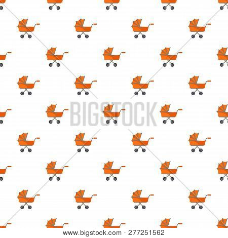 Kid Trolley Pattern Seamless Vector Repeat For Any Web Design