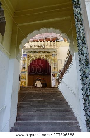 Part Of Mehrangarh Fort In Jodhpur, India