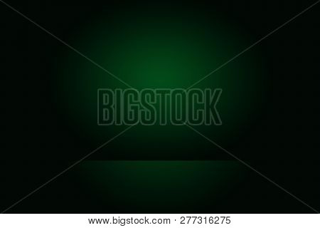 Abstract Blur Empty Green Gradient Studio Well Use As Background, Website Template, Frame, Business 