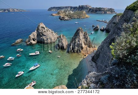 Seascape Of Tremiti Islands On A Summer Sunny Day