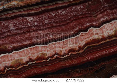 Natural Stone Is Red Marble With An Interesting Pattern Onice Fantastico