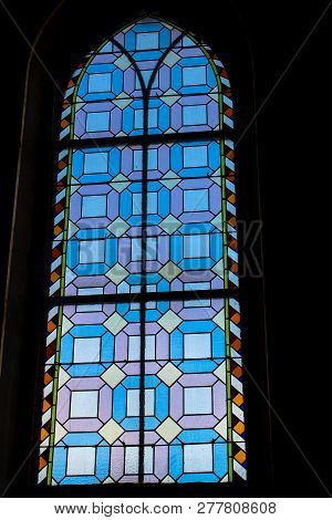 Tarnow, Poland - May 01, 2014: Interior Of The Gothic Catholic Church Of The Holy Family