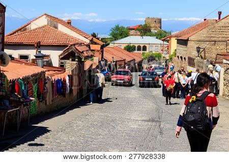 Street In Medieval Town Sighnaghi