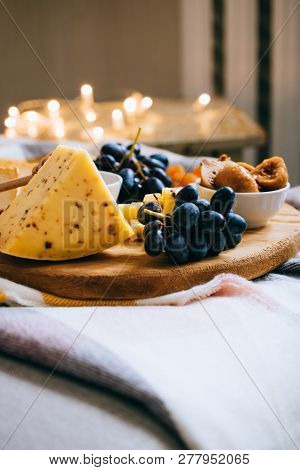 Cheese Board, Assorted Cheese, Comfort Wine Party Dinner
