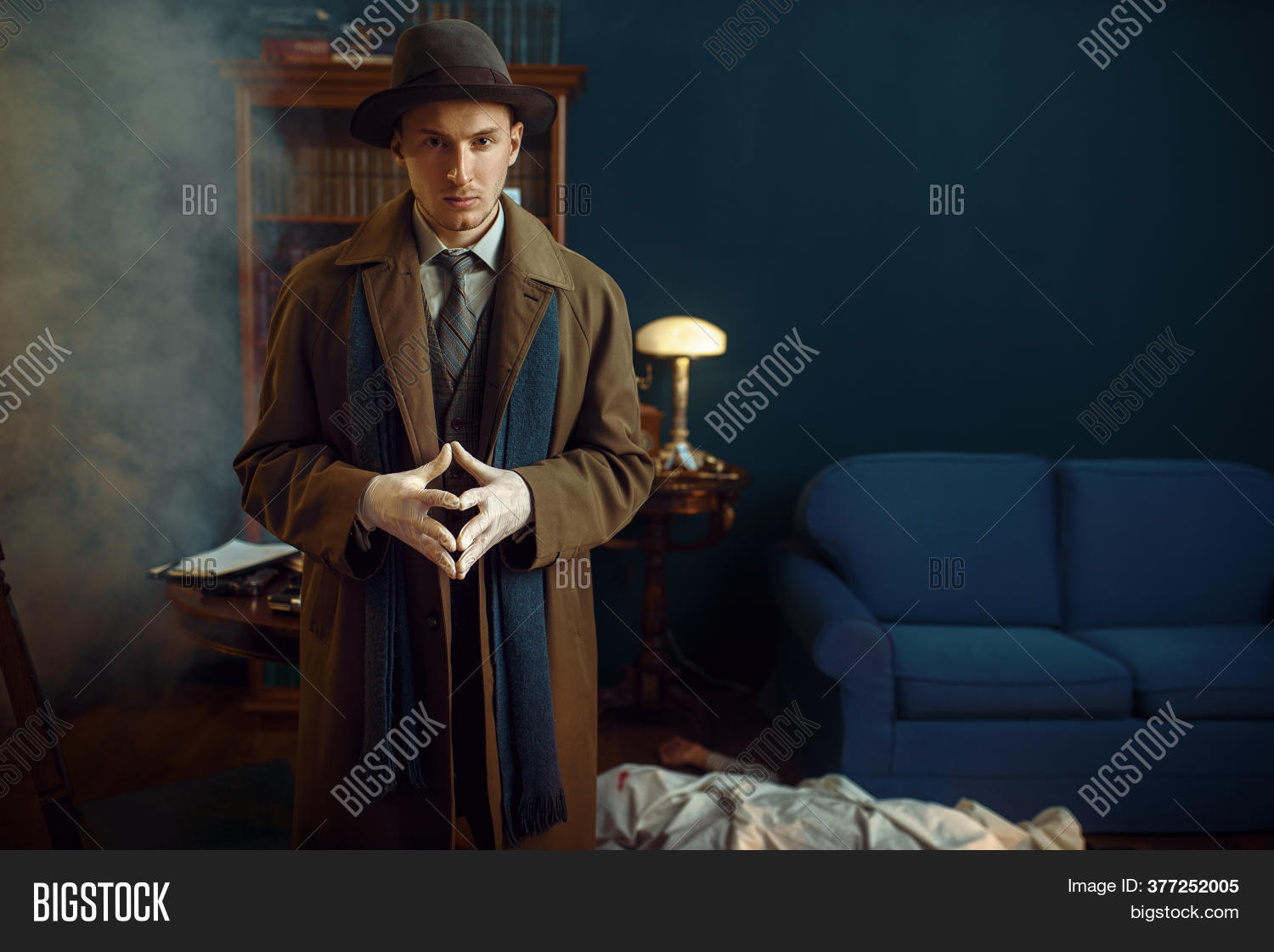 Male Detective Gloves Image & Photo (Free Trial) Bigstock