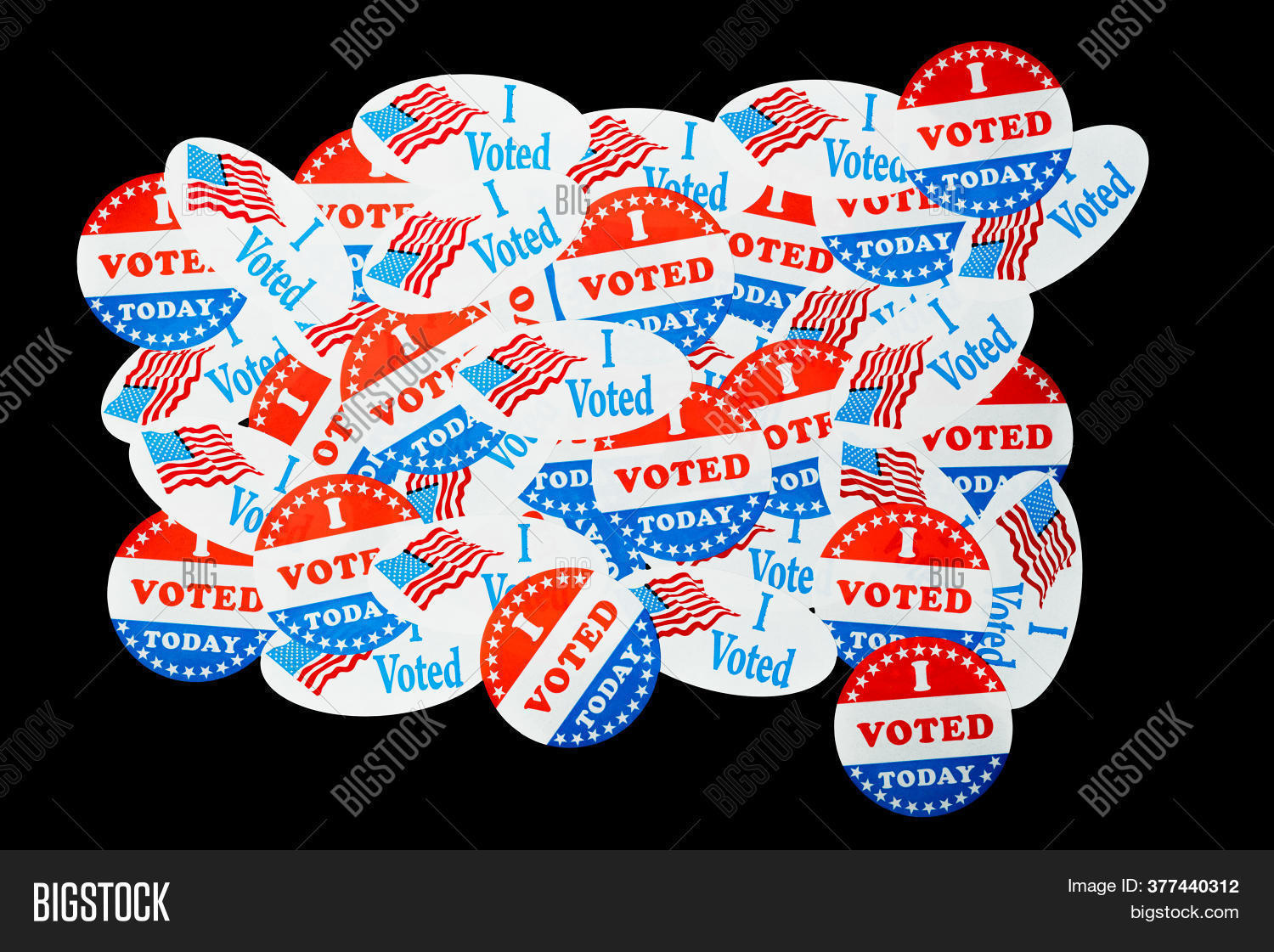 Many Voting Stickers Image & Photo (Free Trial) | Bigstock