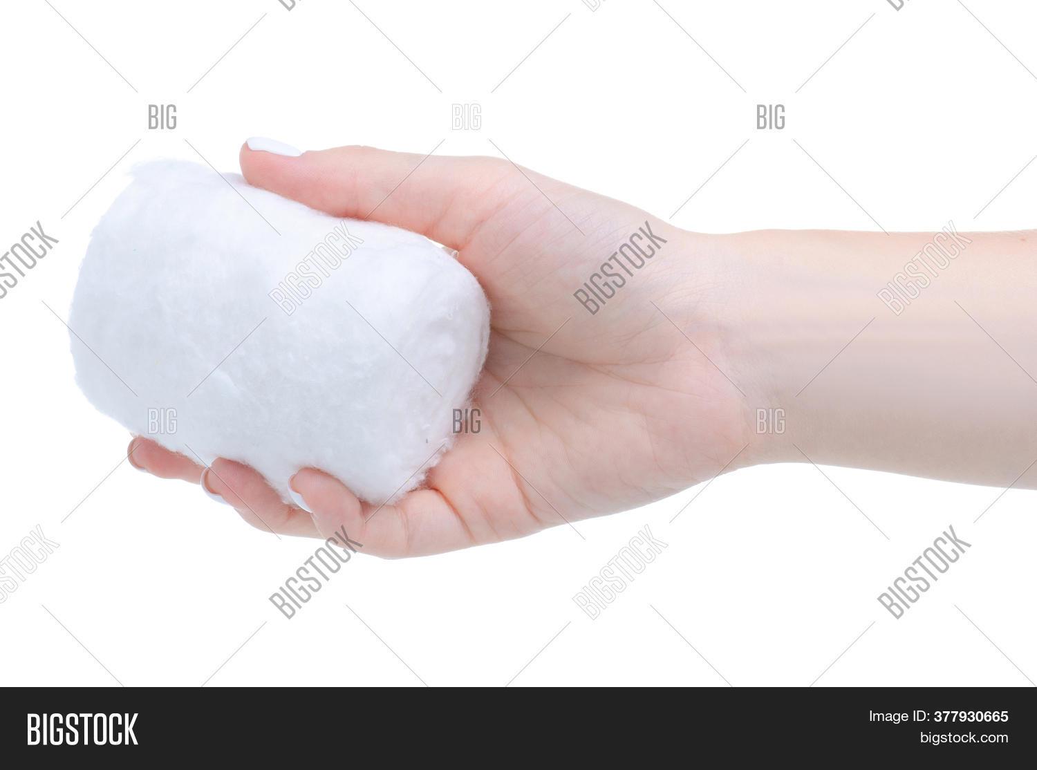 Cotton Wool Hand On Image & Photo (Free Trial) Bigstock