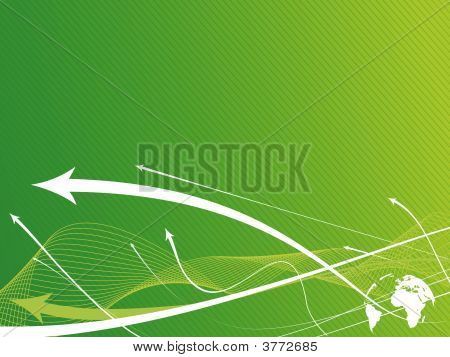 Abstract Arrow Background