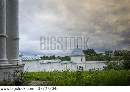 Pereslavl-zalessky, Yaroslavl Oblast, Russia, - 19 July, 2020, Troitse-danilov Monastery. The Town I