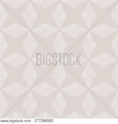 Square Diamond Rectangle Pinwheel Shape Seamless Vector Pattern Design