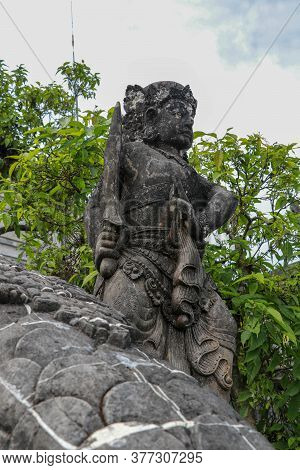 Sculpture In Pura Lempuyang Luhur In West Of Bali, Indonesia