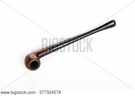 Small Smoking Pipe On Isolated On White Background