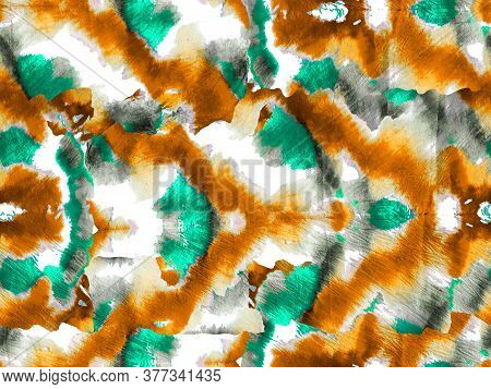 Greyscale And Tranquil Dawn Kilim Native Background. Ikat Geometric Swimwear Pattern. Watercolor Eth