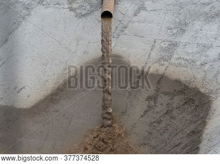 Polluted Brown And Dirty Water, A Danger For The Environment