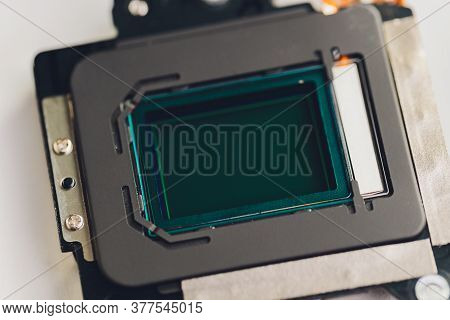 Engineer And Technician Minitures Are Fixing Camera Mirror Box Assembly , Miniture Workers Are Check