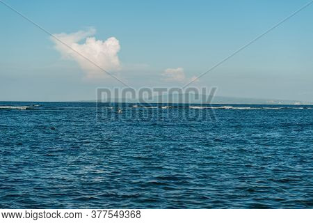 Sanur, Bali Indonesia - April 21, 2013 - View Of Sea At Sanur Beach