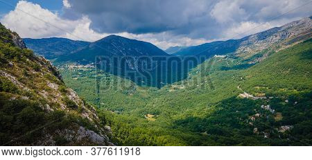 Aerial View Over The French Alps - Awesome Landscape Trvel Photography