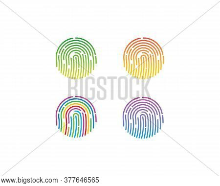 Fingerprint Illustration Vector Template
