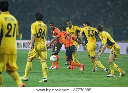 Metalist Charkov Vs Šachtar Doněck fotbalové utkání