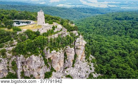 Mohonk Preserve Sky Top Tower Aerial Scenic View