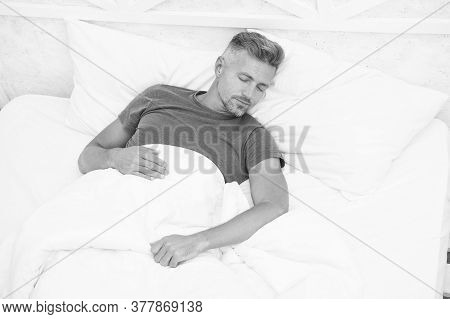 Good Sleep Is Reachable Dream. World Sleep Day. Benefits Of Good And Healthy Sleep. Breathe Easily, 