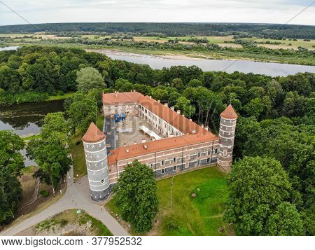 Panemune Castle In Vytenai Town, Lithuania