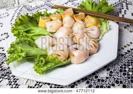 Dampede dumplings