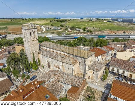 Church Of Our Lady Of The Assumption In Torija Municipality Located In The Province Of Guadalajara, 
