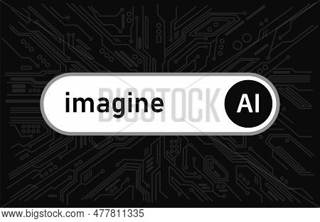Imagine Generative Ai Artificial Intelligence Technology Query Describe Image Generation Concept