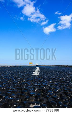 Long way.