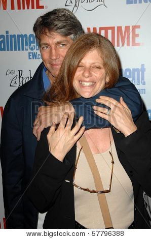 Eric Roberts and Eliza Roberts at the farewell party for final season of 'The L Word'. Cafe La Boheme, West Hollywood, CA. 03-03-09