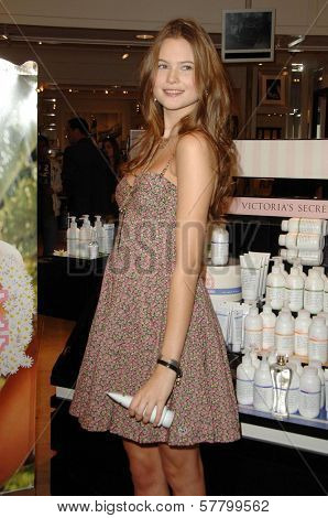 Behati Prinsloo at the 'Pink Body' by Victoria's Secret Launch. Victoria's Secret the Grove, Los Angeles, CA. 03-10-09