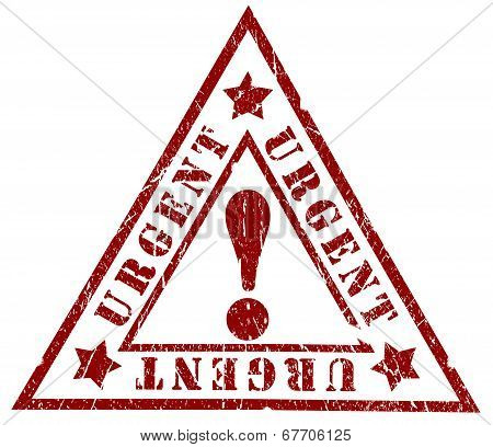 Urgent stamp