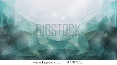 Abstract polygonal background