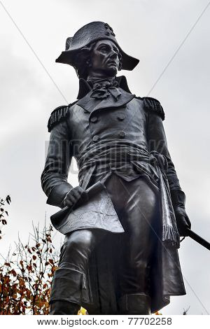 Kosciuszko Statue Lafayette Park Autumn Washington Dc