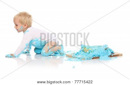 Baby Smashing Cake