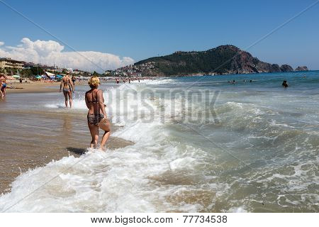 Alanya - the beach of Cleopatra