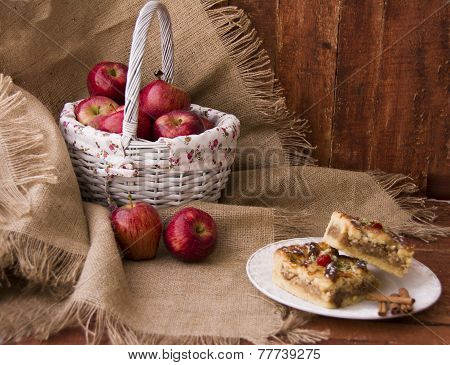 red apples and sweet