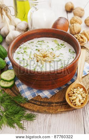 Tarator, Bulgarian Sour Milk Soup