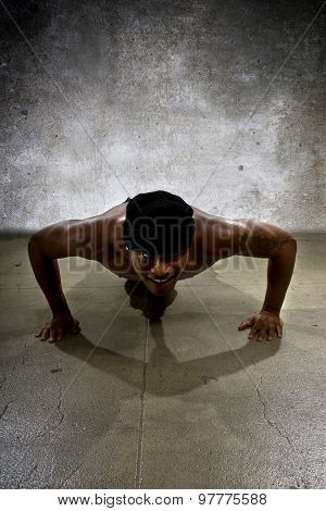 Pushups on Concrete