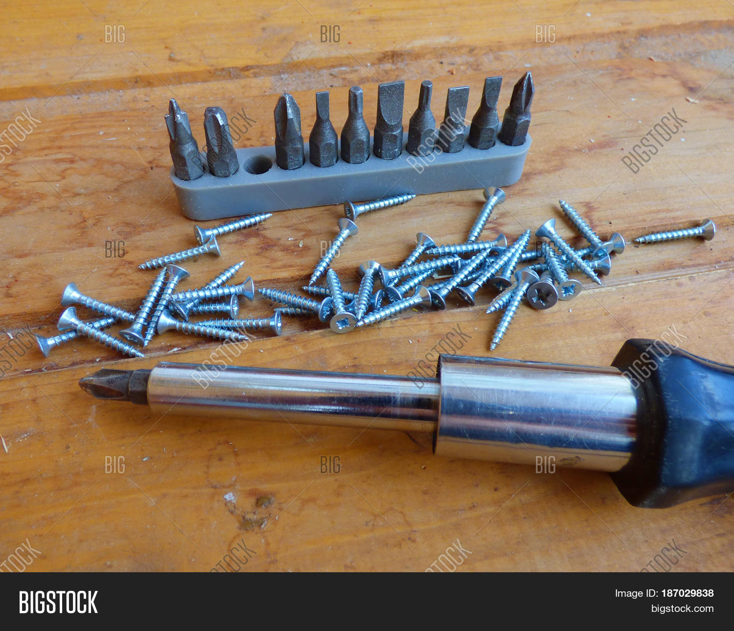 Screws Screwdriver Image Photo Free Trial Bigstock