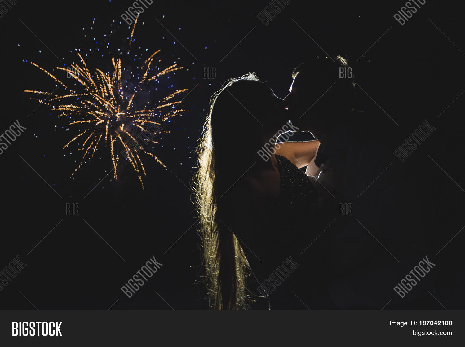 Young Couple Kissing Image & Photo (Free Trial) Bigstock