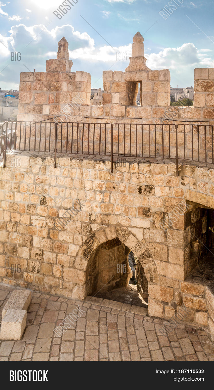 Damascus Gate Shechem Image & Photo (Free Trial) Bigstock