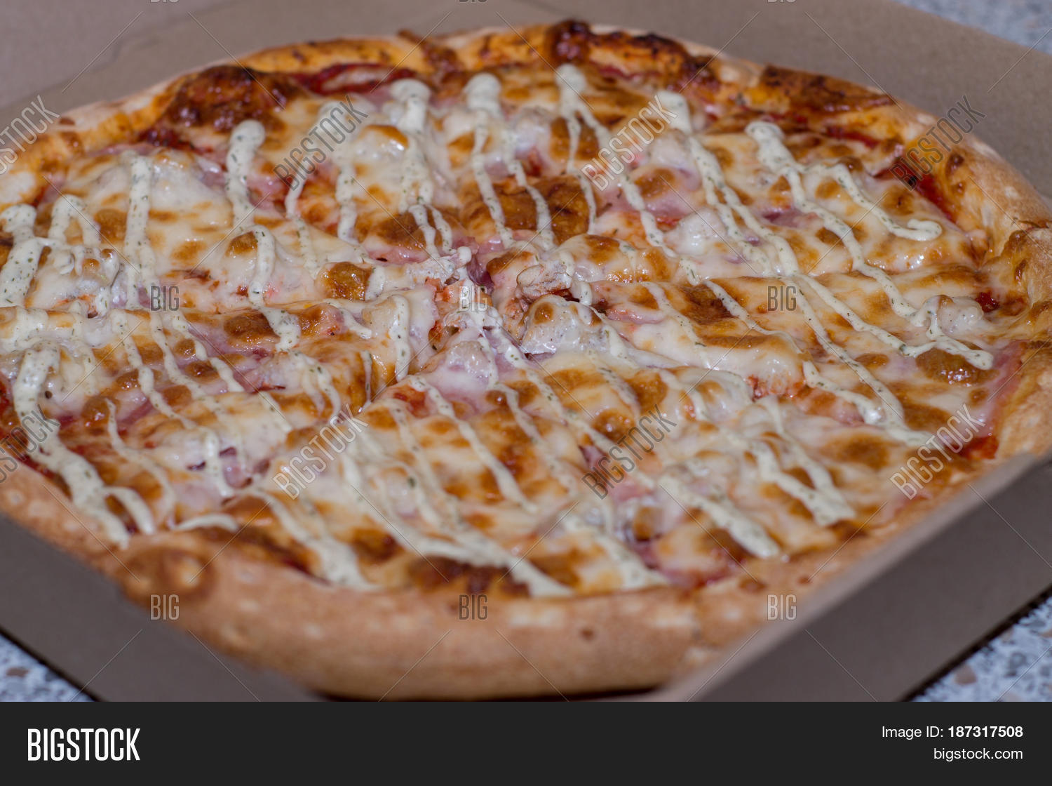 Delicious Beautiful Pizza Box Image & Photo Bigstock