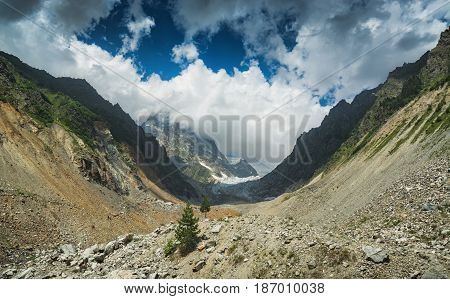 Chalaadi Glacier Valley