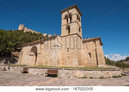 Hermitage in Cervera de Pisuerga Spain .