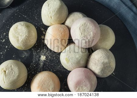 Sweet Japanese Mochi Ice Cream