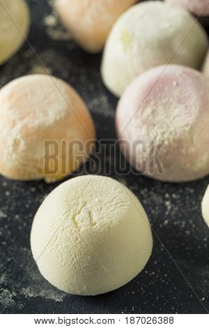 Sweet Japanese Mochi Ice Cream