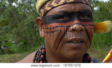 Native Brazilian Indian Man